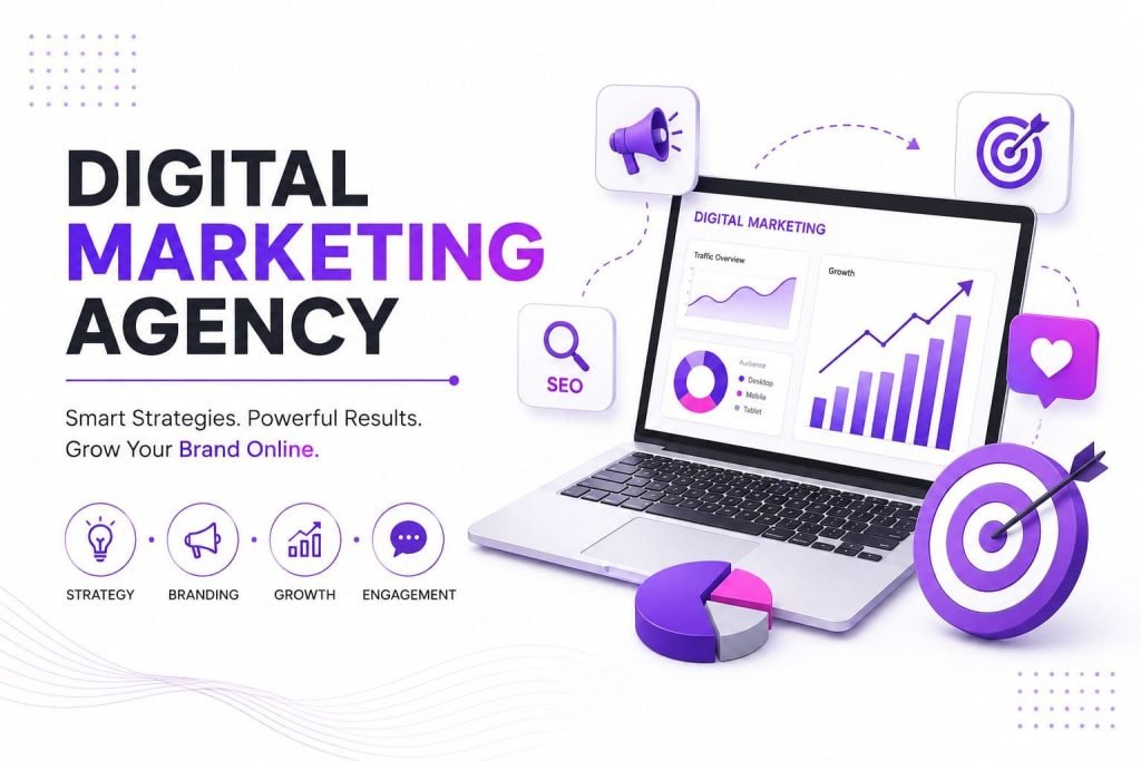 Digital Marketing Agency providing SEO, social media, and online marketing solutions