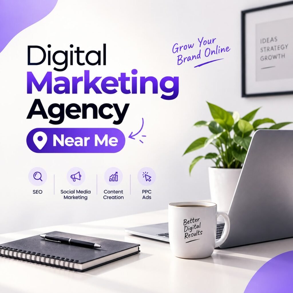 Professional Digital Marketing Agency Near Me for Online Growth